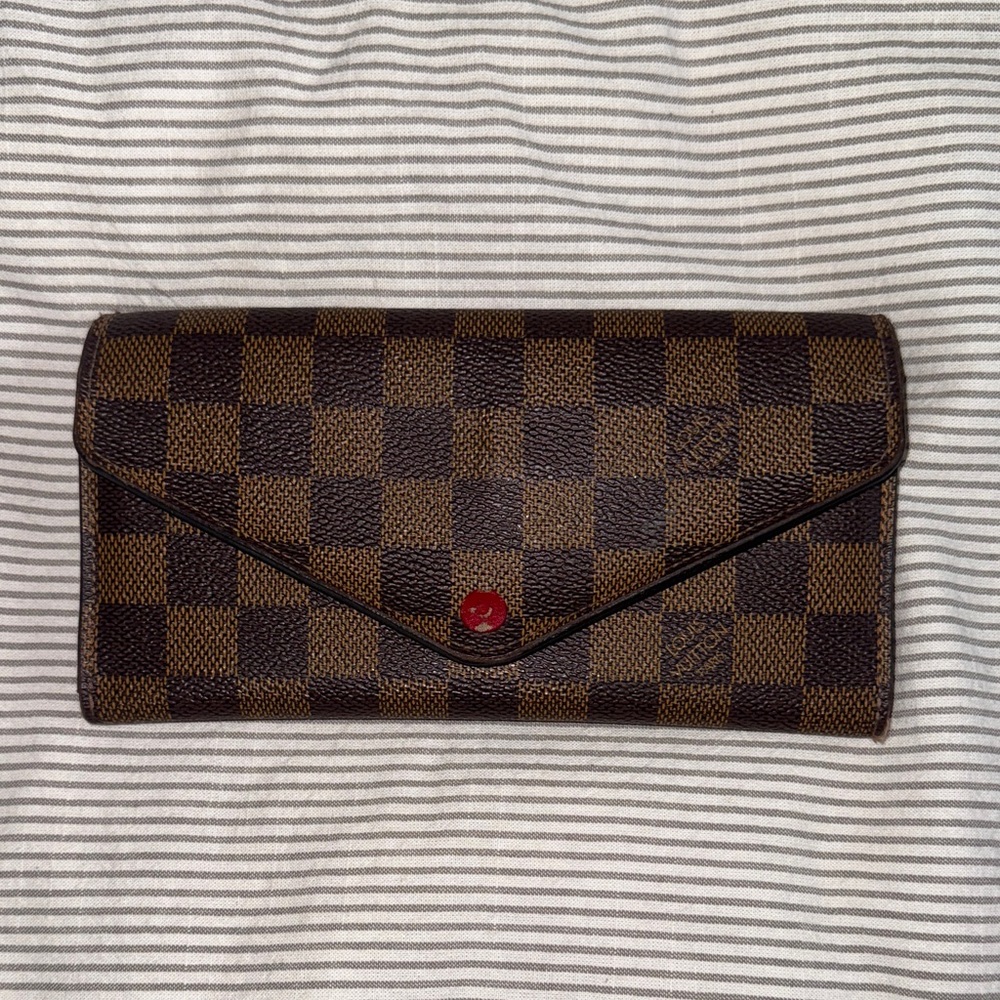 LV Damier wallet.